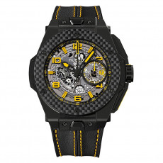 HUBLOT 위블로 HUBLOT 빅뱅 페라리 탄소 45MM 오토매틱 시계 401.CQ.0129.VR